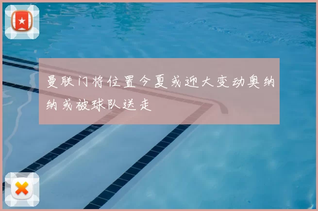 曼联门将位置今夏或迎大变动奥纳纳或被球队送走