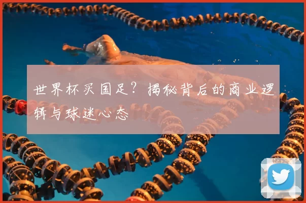世界杯买国足？揭秘背后的商业逻辑与球迷心态